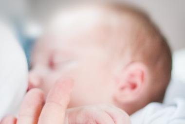 Breastfeeding infant