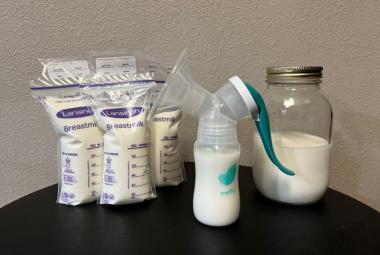 Breastmilk and Pump